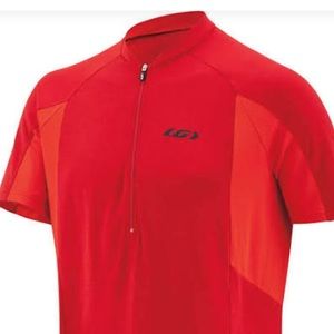 Louis Garneau Men's Connection Cycling Jersey Barbados Cherry L